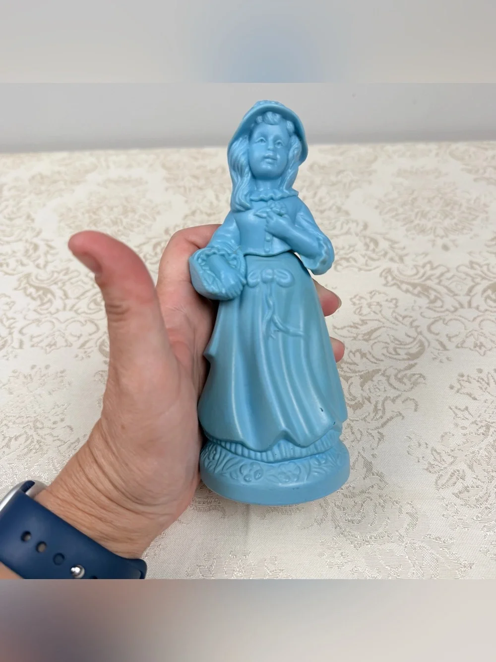 Avon Little Girl Blue Cotillion Cologne Bottle, Empty, Vintage